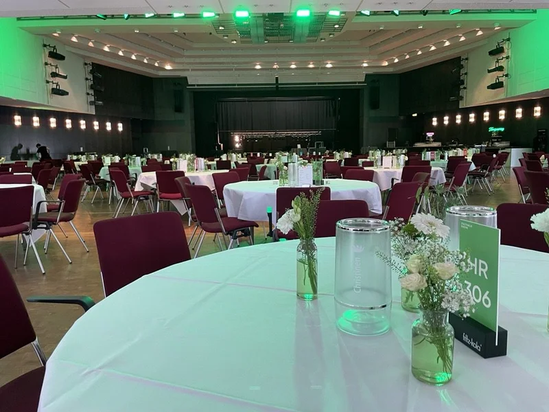 Festliches Bankett in der Stadthalle Rheine