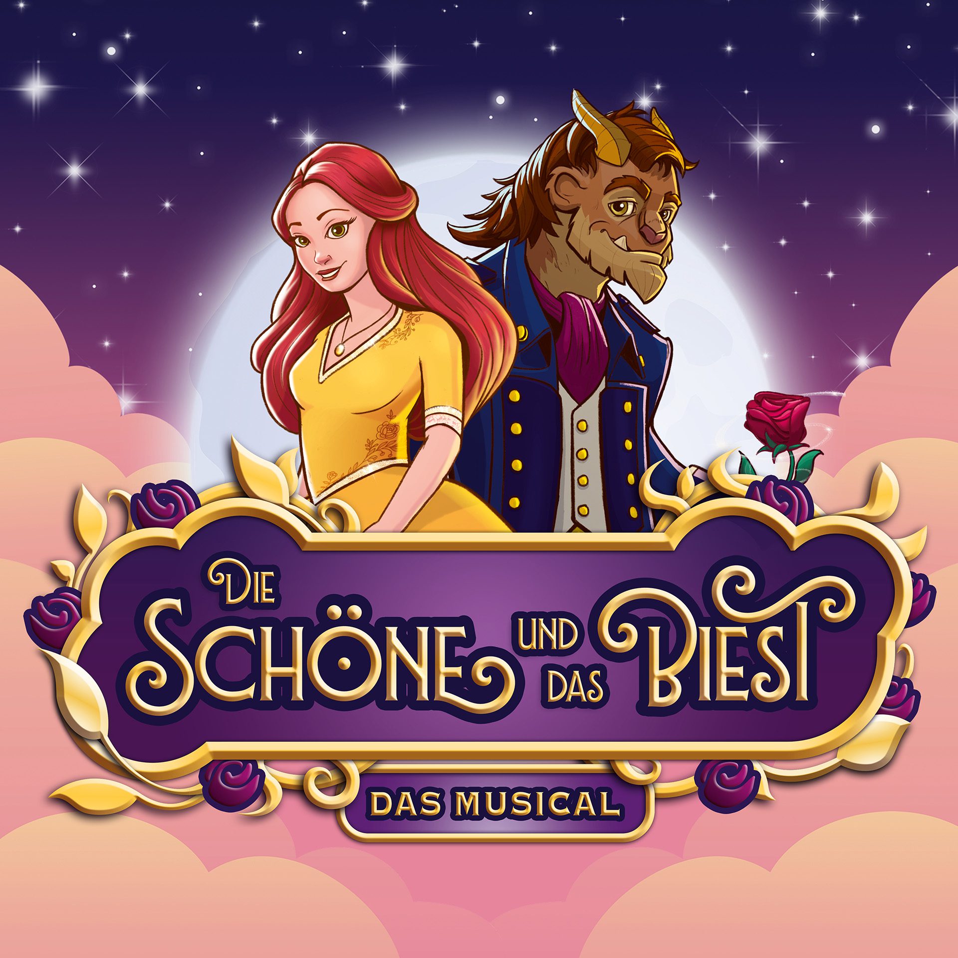 Die Schoene und das Biest – das Musical_Plakatmotiv_quadrat